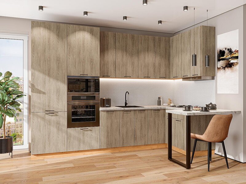 Флэт-06, Natural Casella Oak 2S