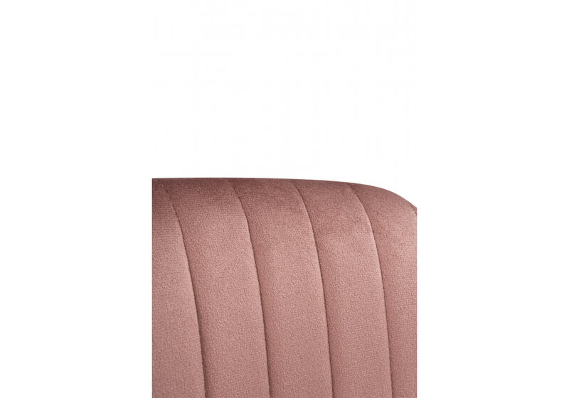 Стул на металлокаркасе, Kora dark pink / white
