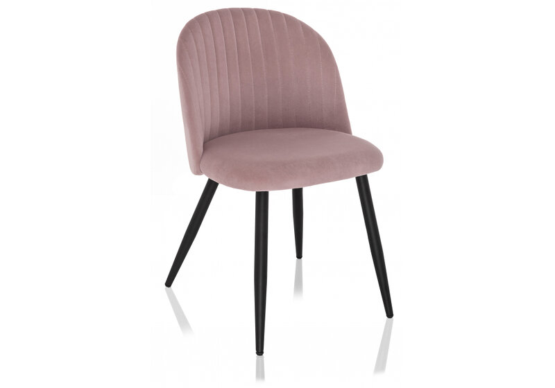 Стул на металлокаркасе, Gabi 1 light purple / black