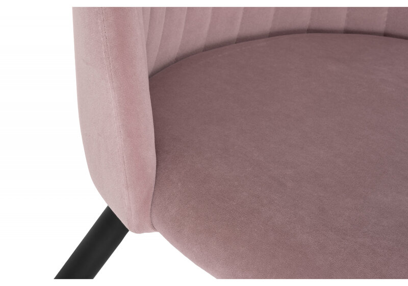 Стул на металлокаркасе, Gabi 1 light purple / black
