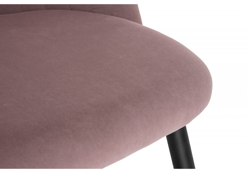 Стул на металлокаркасе, Gabi 1 light purple / black