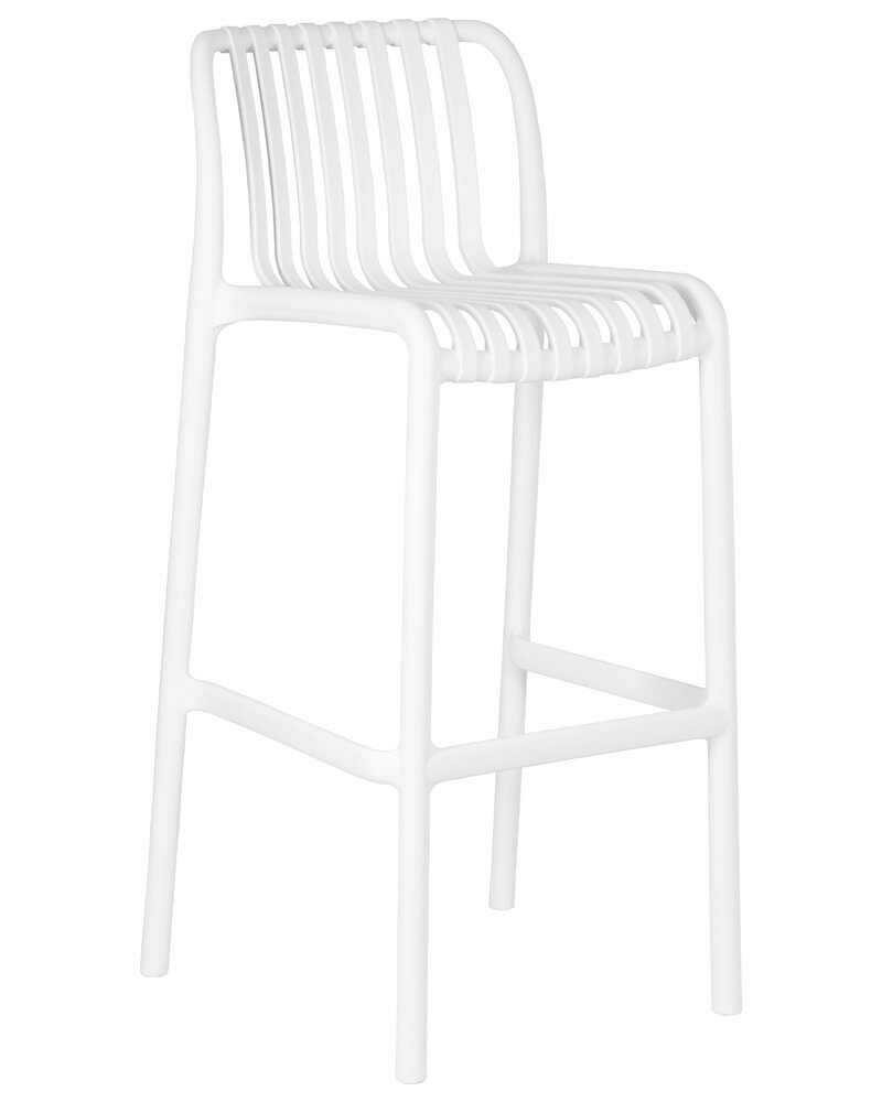 Стул барный DOBRIN CHLOE BAR, белый (W-02)