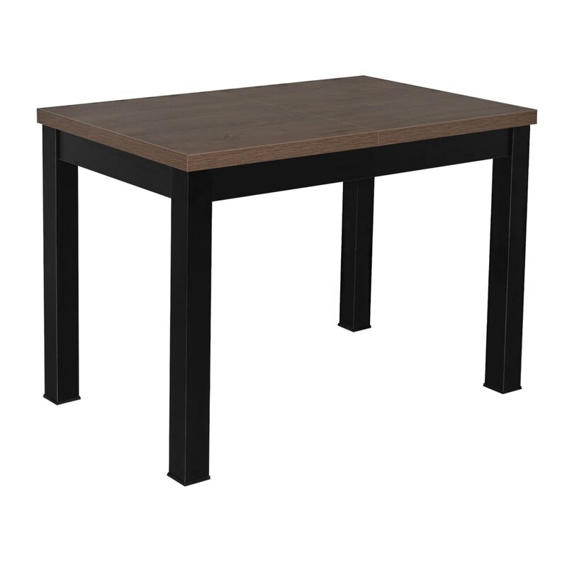 Стол раздвижной Black, 110(149)*67, дуб канзас, лдсп, Дуб канзас / чёрный