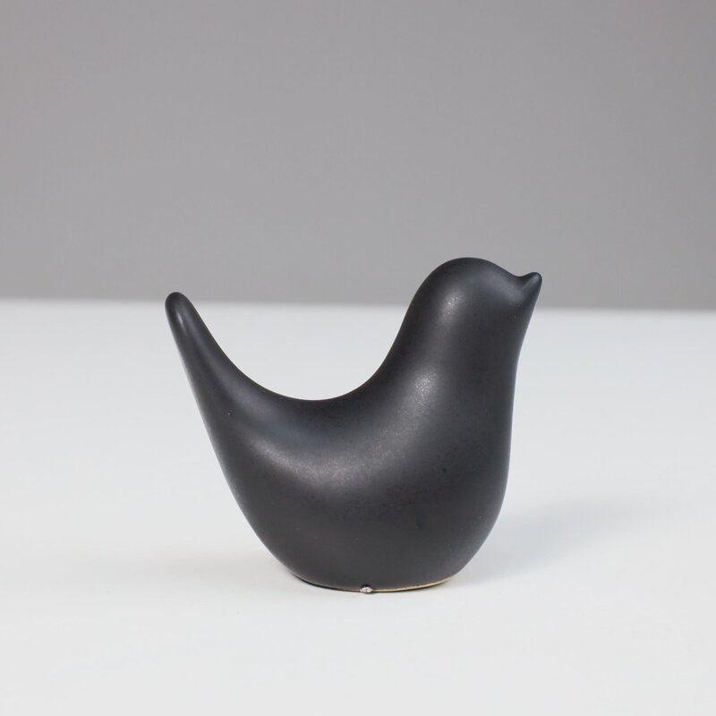 Статуэтка декоративная BIRD 1, черный, 8,8*4,5*7,5cм, Черный