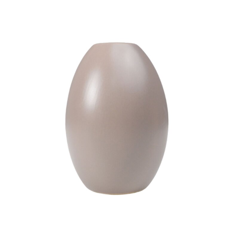 Ваза керамическая MARS, светло-серый, 11*15см, Светло-серый