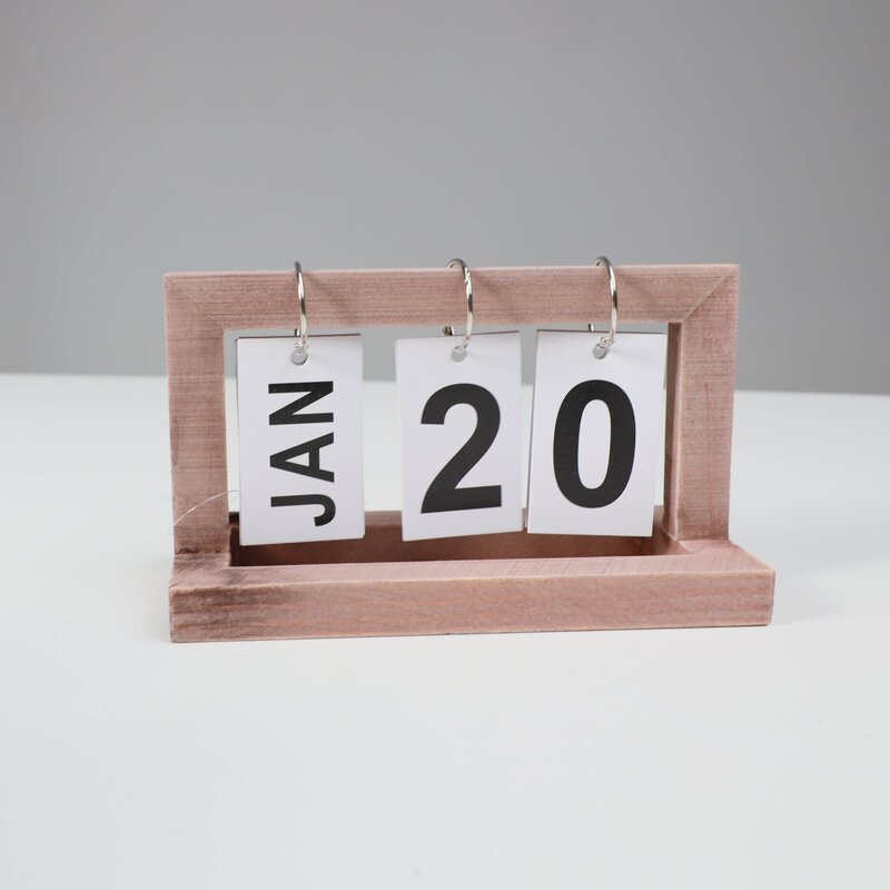 Статуэтка декоративная CALENDAR, натуральный, 20,5*12*9см, Натуральный