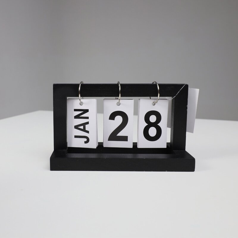 Статуэтка декоративная CALENDAR, черный, 20,5*12*9см, Черный
